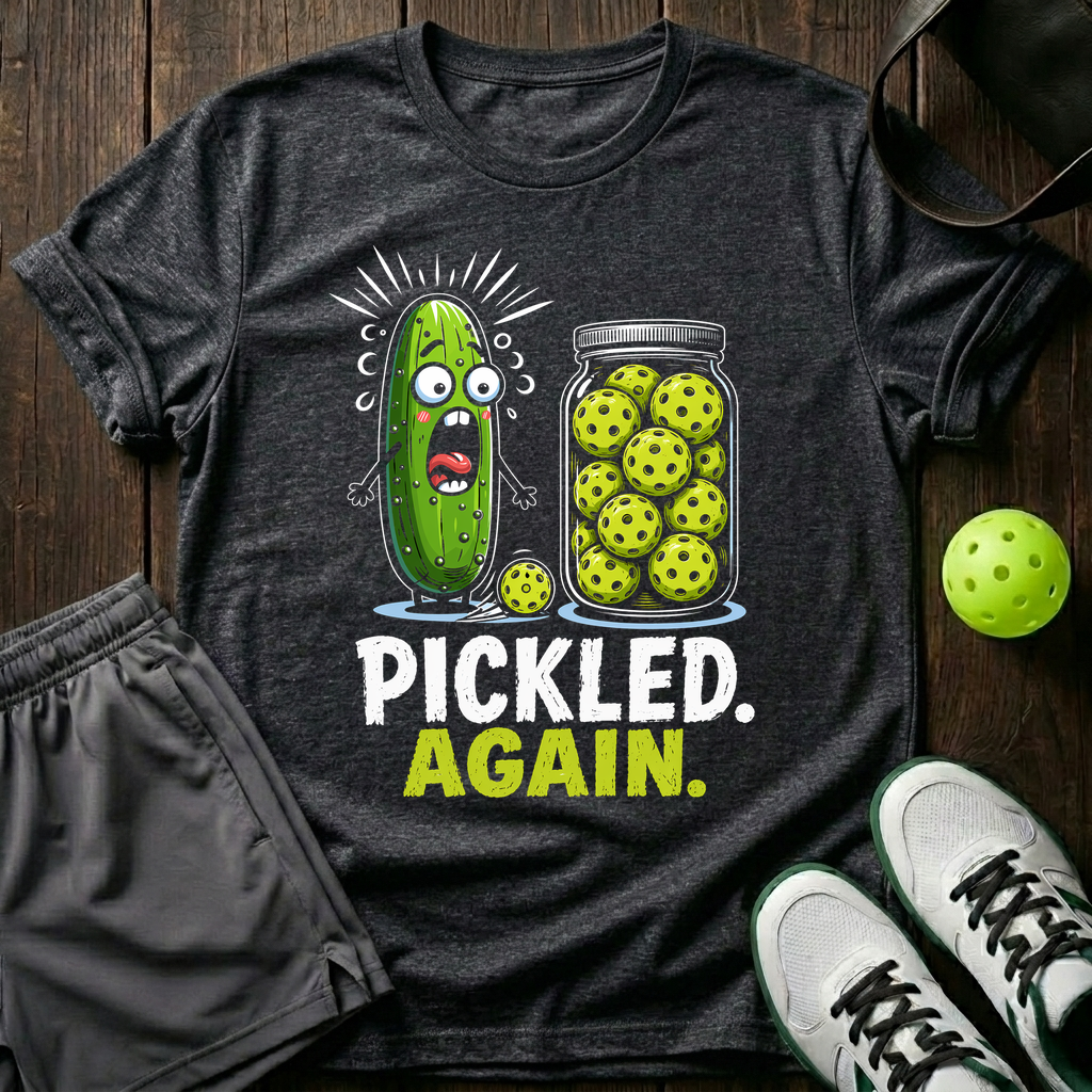 Pickled Again T-Shirt — Dark Heather