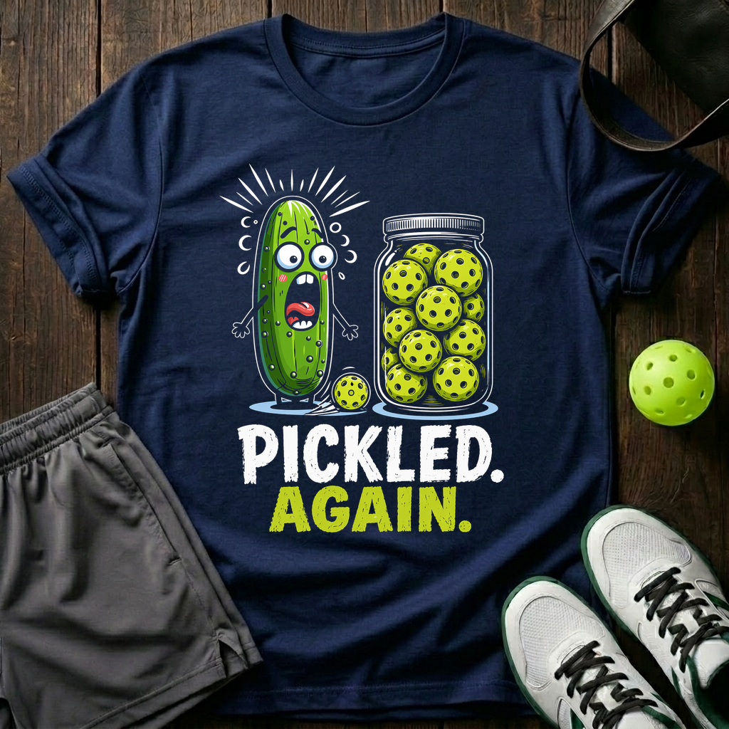 Pickled Again T-Shirt — Navy