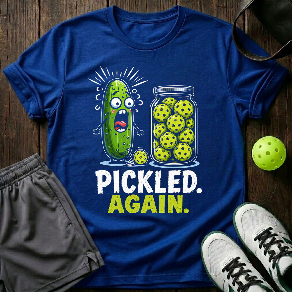 Pickled Again T-Shirt — Royal