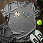 Retro Dink Balls T-Shirt — Sport Grey