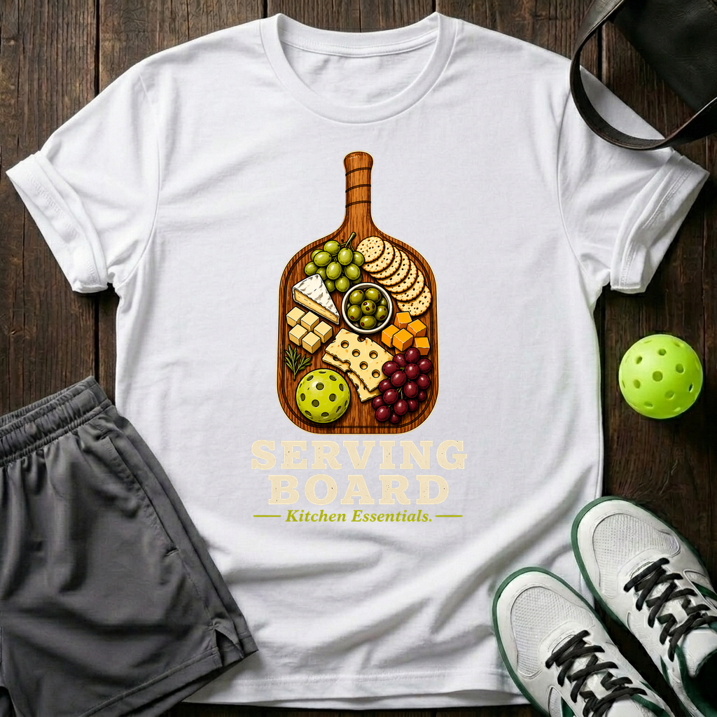 Serving Board T-Shirt — White