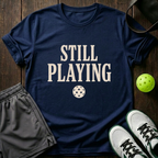 Still Playing T-Shirt — Navy