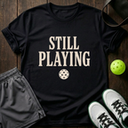 Still Playing T-Shirt — Black