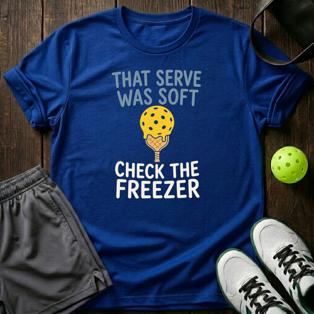 That Serve Was Soft T-Shirt — Royal