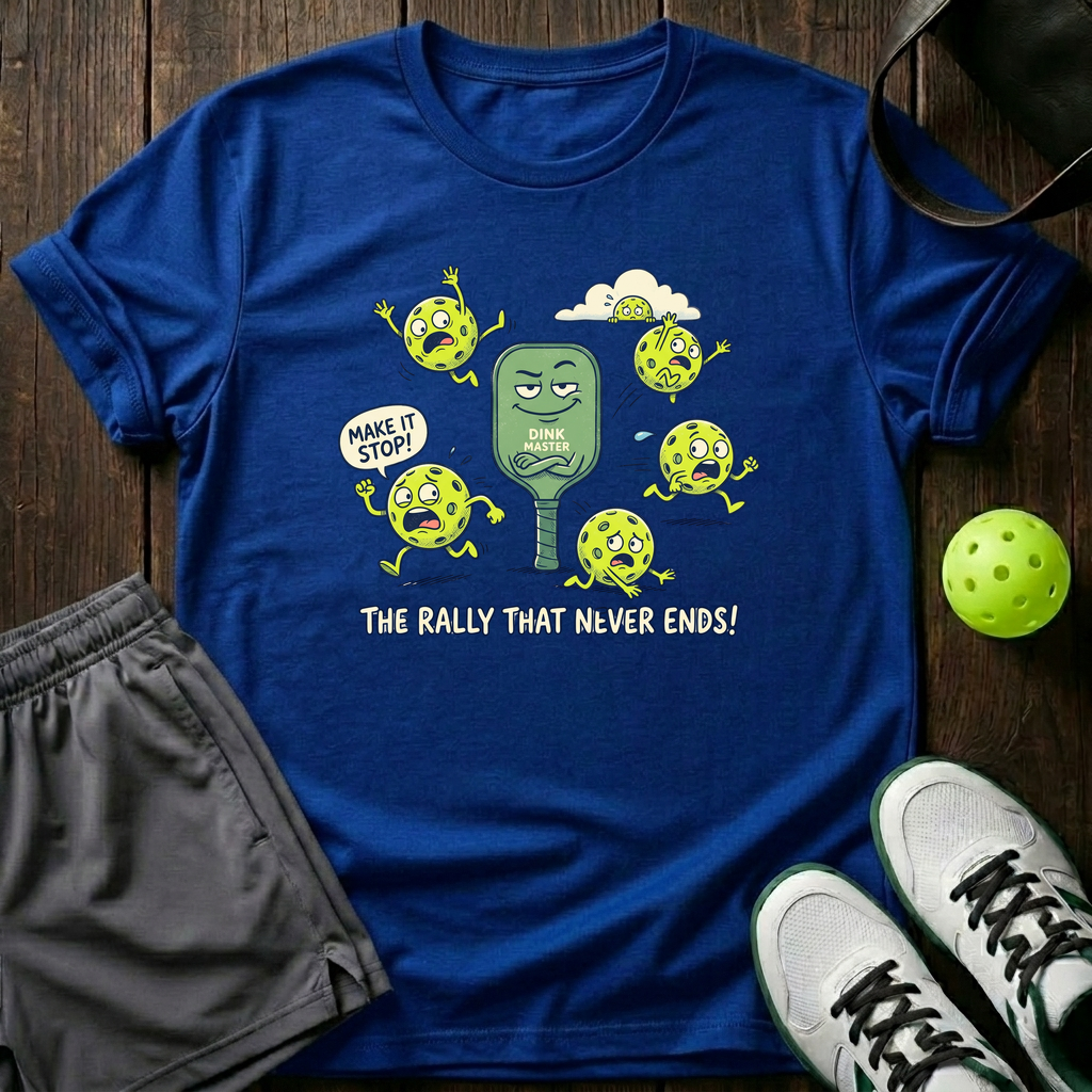 The Rally That Never End T-Shirt — Royal