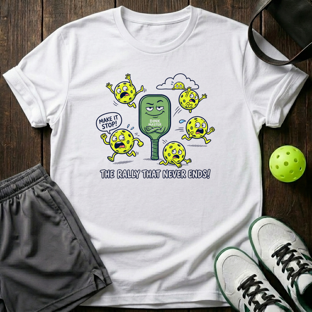 The Rally That Never End T-Shirt — White