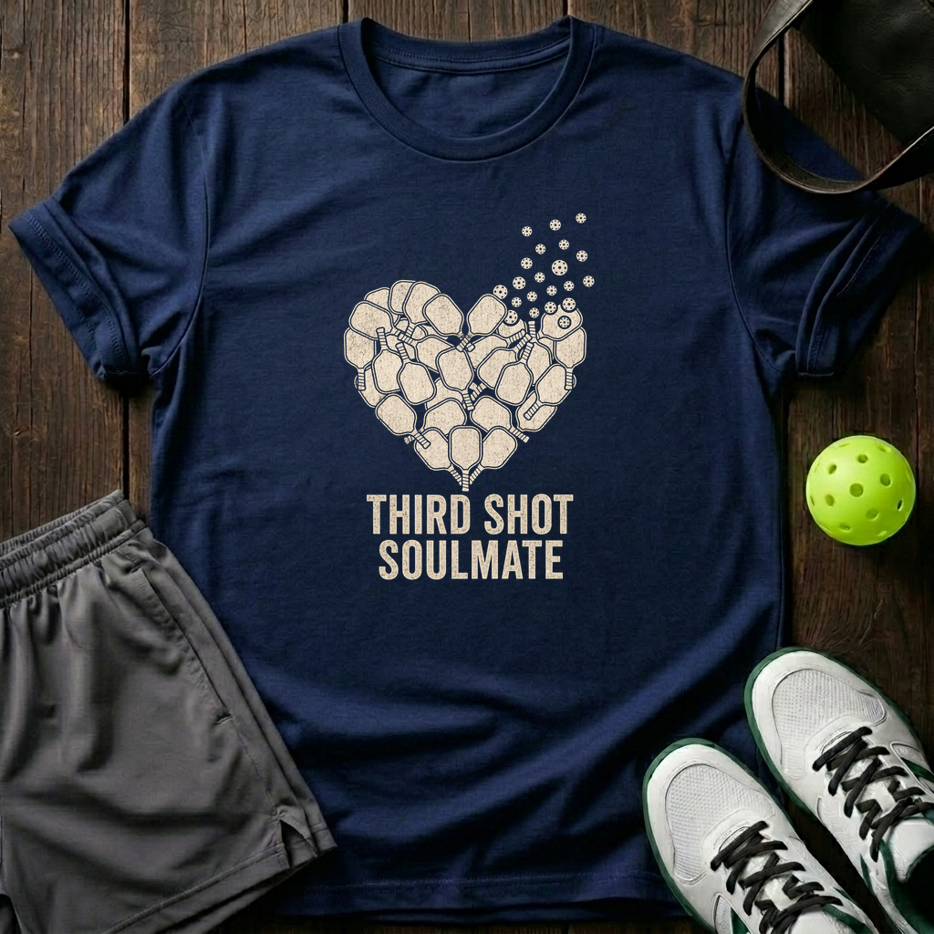 Third Shot Soul Mate T-Shirt — Navy