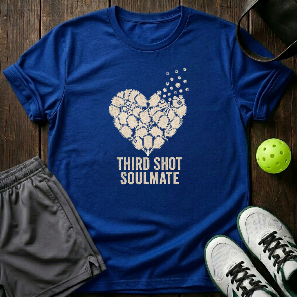 Third Shot Soul Mate T-Shirt — Royal