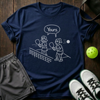 Yours Pickleball T-Shirt — Navy