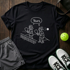 Yours Pickleball T-Shirt — Black
